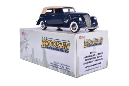 Brooklin BRK172 1937 Lincoln Le Baron Convertible Sedan