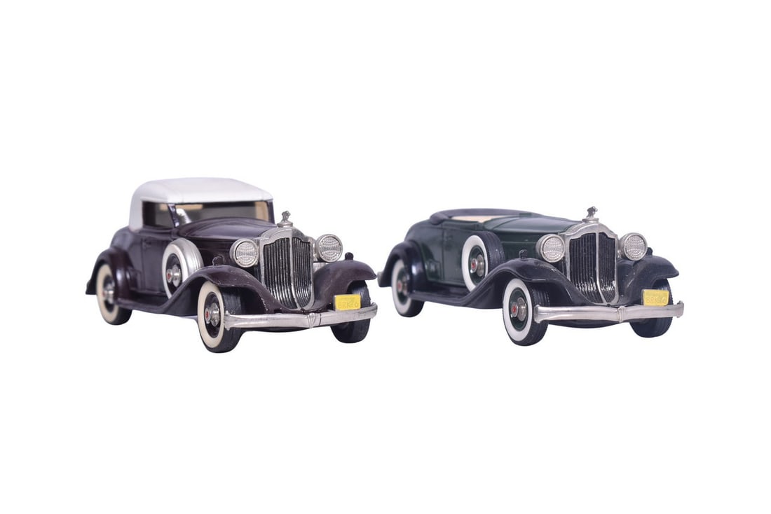 Pair of Brooklin 1932 Packard Light 8 Models - No. 6 and No. 6a (1 of 3)