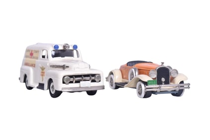 Pair of Brooklin Models - 1931 Hudson Greater Eight and 1952 Ford F1 Panel Special Delivery