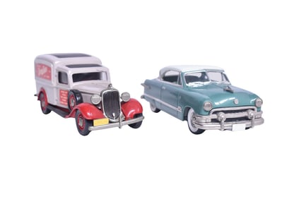 Pair of Brooklin Models - 1951 Ford Victoria and 1936 Dodge Van