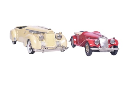 Pair of Western Models - 1953 MG TF and 1937 Cord Phaeton