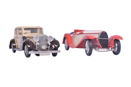 Pair of Western Models - WMS 29X 1931 Bugatti Type 41 Royale and WMS 34X 1985 Bentley