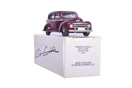 Brooklin and Rob Eddie Models No. 4X 1950 Volvo PV831 Taxi