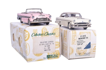 Pair of Collector's Classics 1950s Models - 1956 Desoto Fireflite and 1954 Mercury Monterey