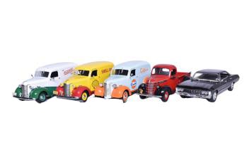 Five Greenlight, First Gear Inc. 1:24 Die Cast Chevrolet Models