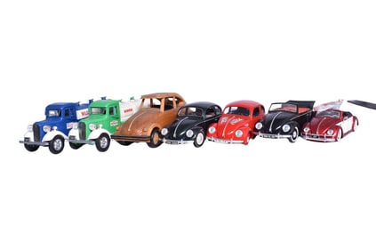 Seven Die Cast, Plastic, Wood Models - Solido, Jada Volkswagens, All Wood model