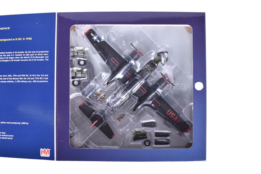 Hobby Master 1:72 WWII A-26C Invader Die Cast Military Plane - NIB (1 of 3)