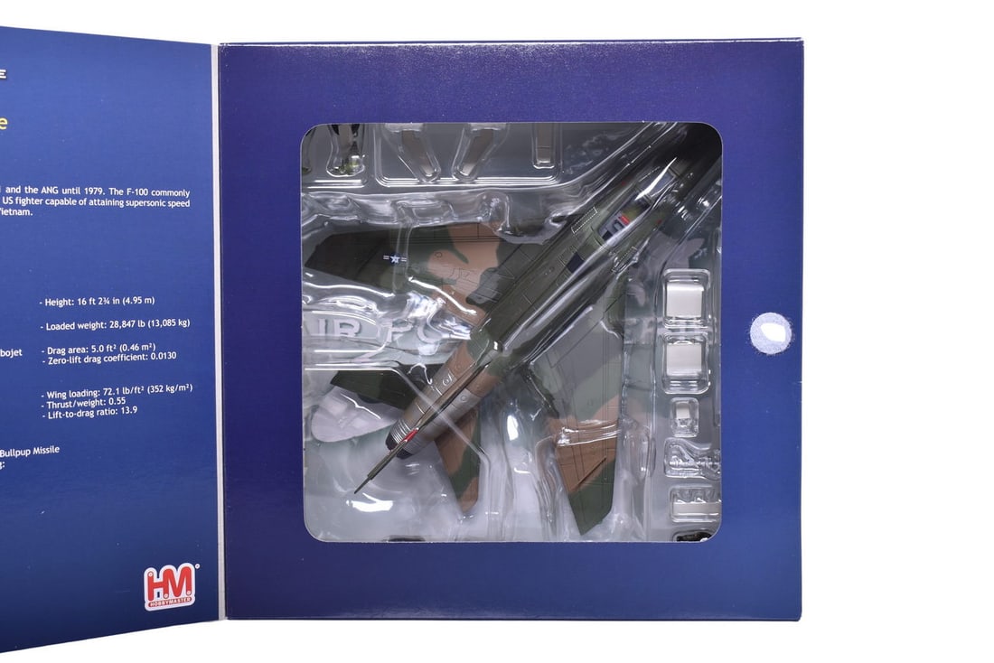 Hobby Master 1:72 F-100D Super Sabre Die Cast Air National Guard Military Plane (1 of 3)