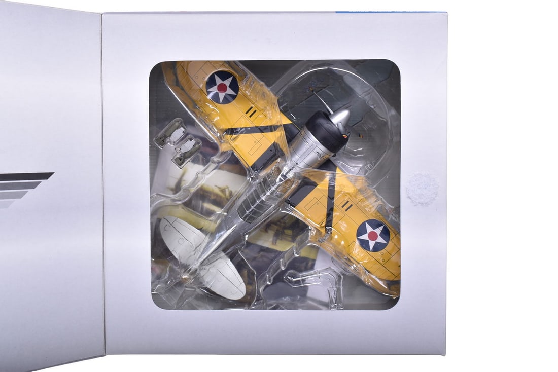 Hobby Master 1:48 F2A-2 "Buffalo" US Navy VF-3 Die Cast Military Plane (1 of 3)