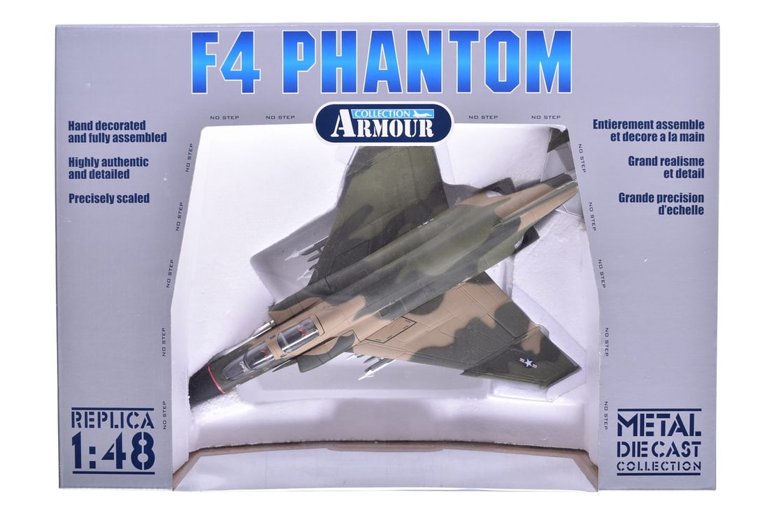 Franklin Mint / Armour Collection B11B169 USAF ?Mig Killer? F-4 Phantom Diecast Plane (1 of 2)