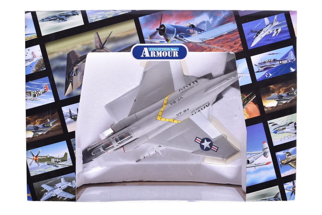 Armour Collection / Franklin Mint 1:48 F4-Phantom Jolly Roger Diecast Jet (1 of 2)