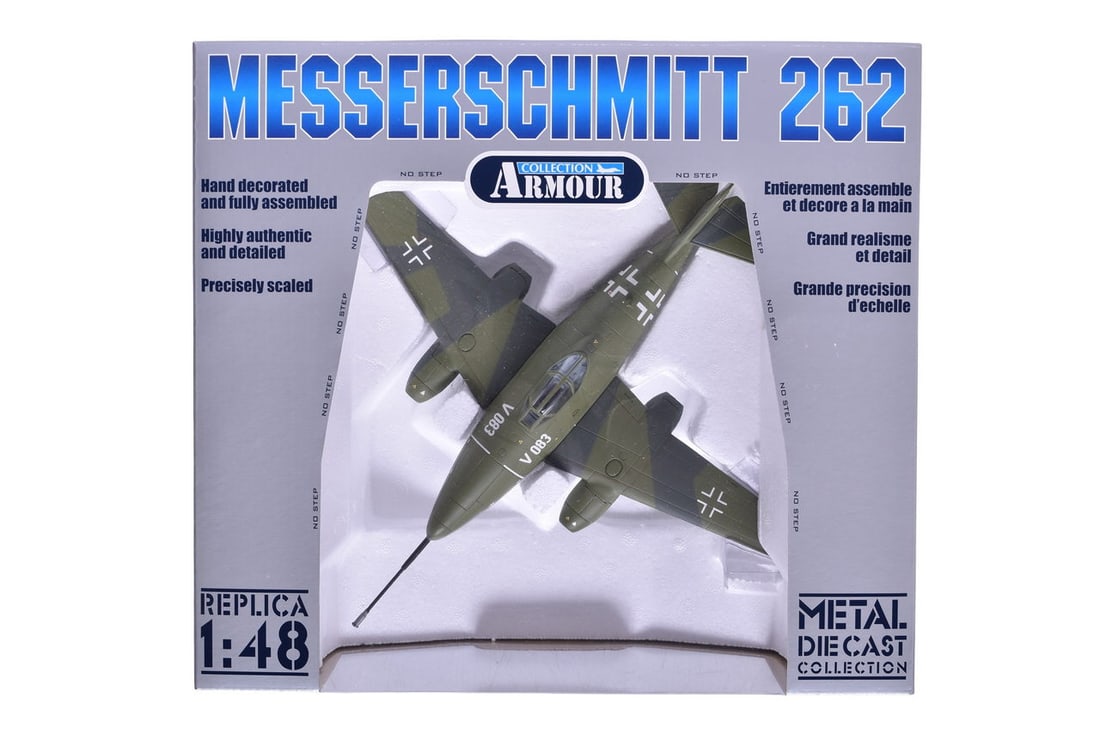 Franklin Mint / Armour Collection B11B301 ME 262 Messerschmitt Luftwaffe Diecast Plane (1 of 2)