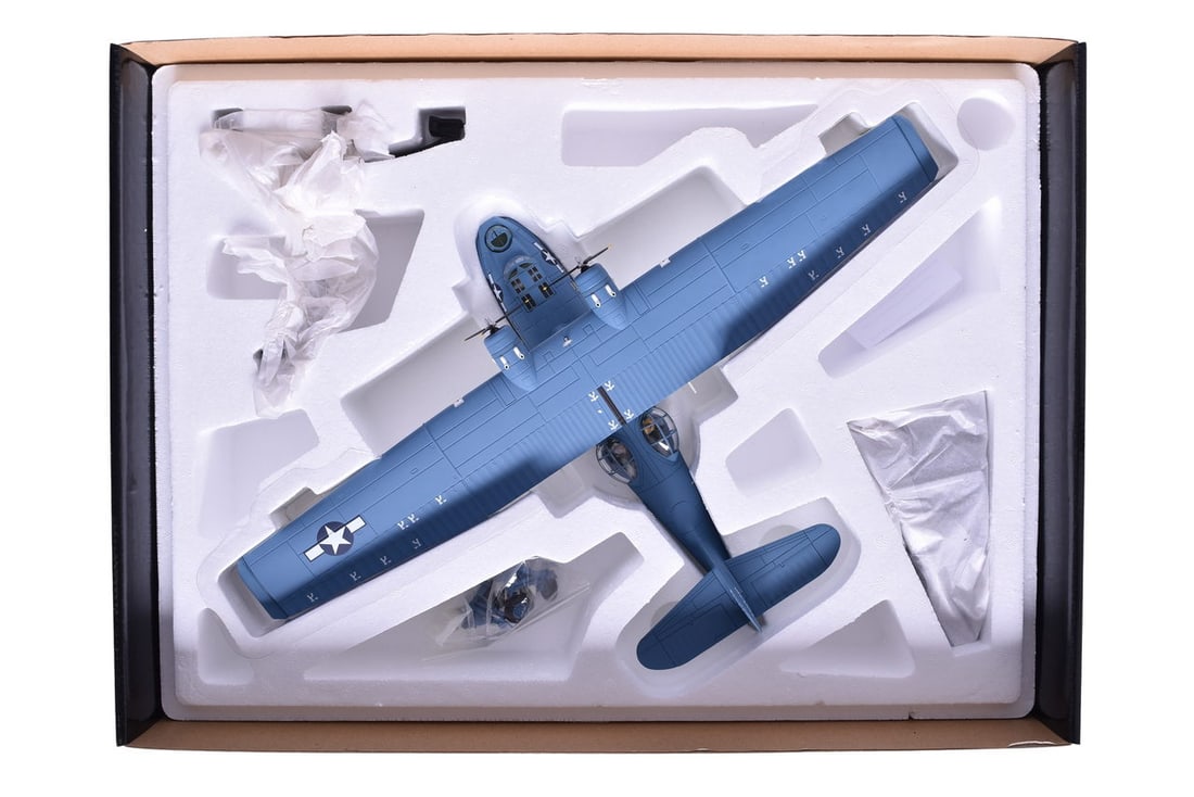 Corgi 1:72 War In The Pacific Consolidated PBY-5A(OA-10A) Catalina Diecast Plane: Corgi 1:72 War In The Pacific Consolidated PBY-5A(OA-10A) Catalina Diecast Plane Replica 1:72 scale diecast War In The Pacific Consolidated PBY-5A(OA-10A) Catalina military plane by Corgi. Item No. AA
