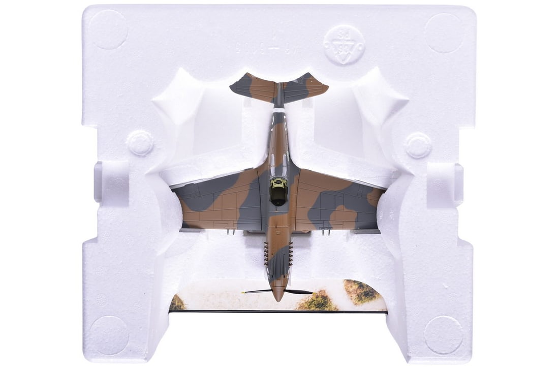 Carousel 1 #6101 P-40C Flying Tiger Die Cast American Volunteer Group Military Plane (1 of 3)