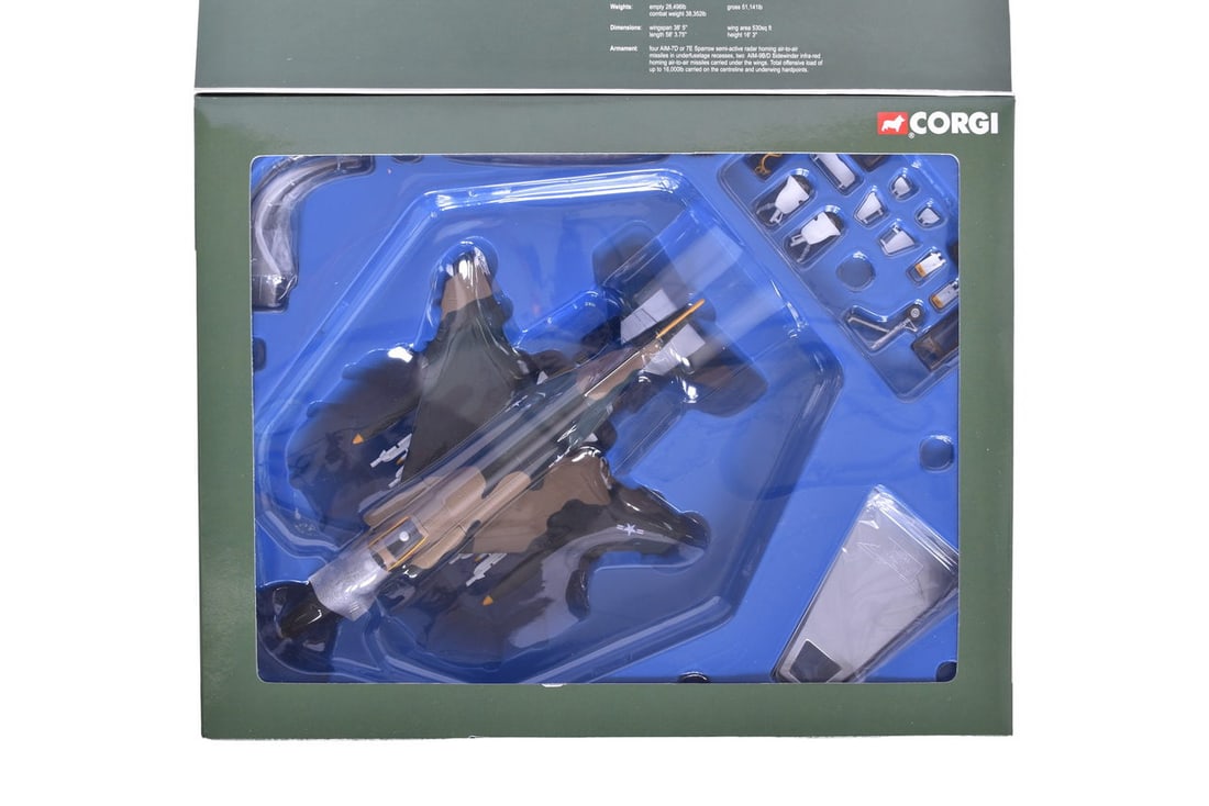 Corgi 1:72 AA33204 McDonnell Douglas F-4C Phantom II USAF Diecast Military Plane - Unsung Heroes (1 of 2)
