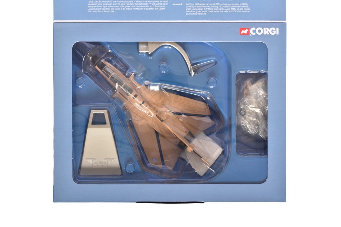 Corgi 1:72 AA33602 Panavia Tornado GR.1 "Foxy Killer" Gulf War Diecast Military Plane - NIB Limited (1 of 2)