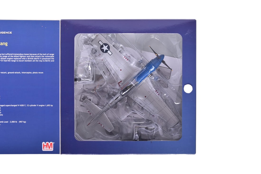 Hobby Master 1:48 P-51 Mustang "Cripes A'Mighty" Diecast WWII Military Plane (1 of 2)
