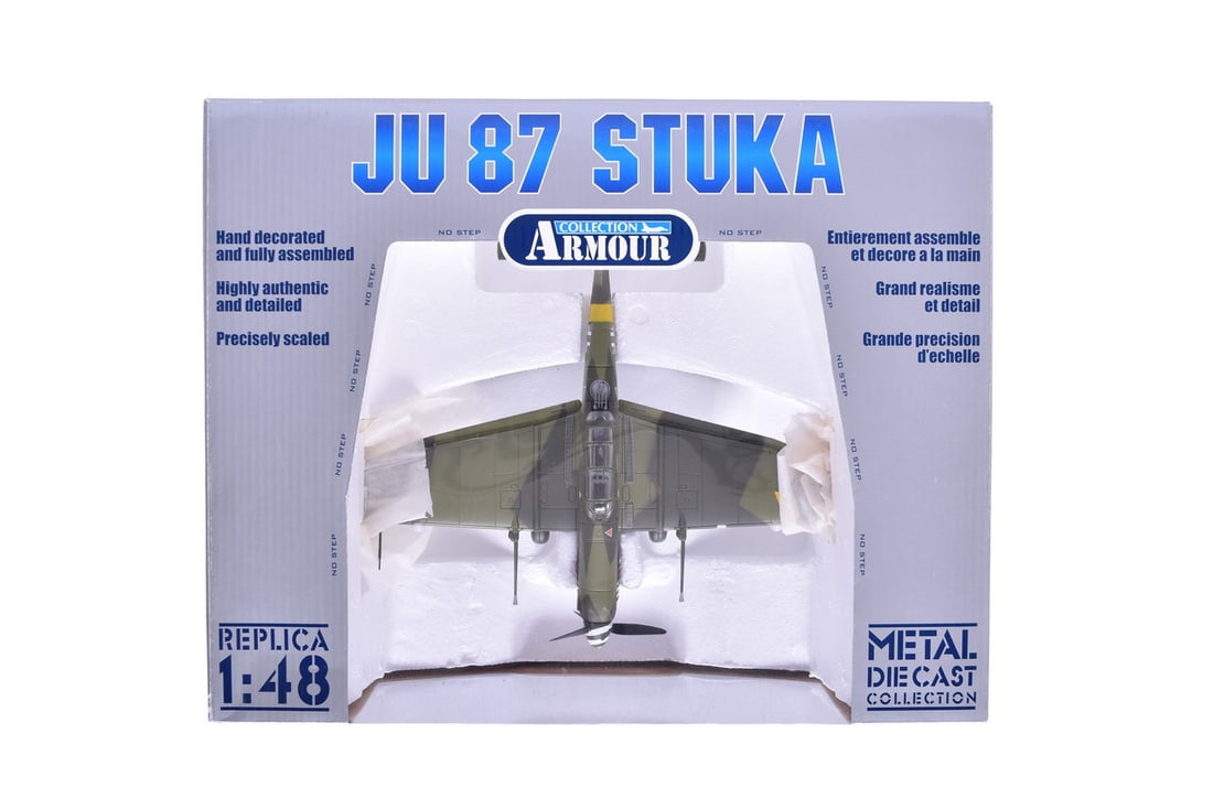 Franklin Mint Armour Collection B11B265 JU 87 Stuka "Dora" Diecast Luftwaffe Military Plane (1 of 2)