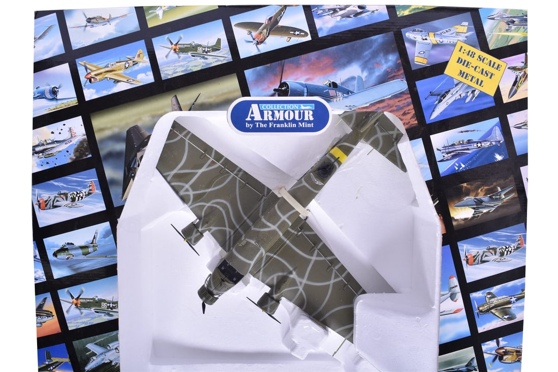 Franklin Mint Armour Collection B11B638 Junker JU-52 Russian Front DC Diecast Military Plane (1 of 2)