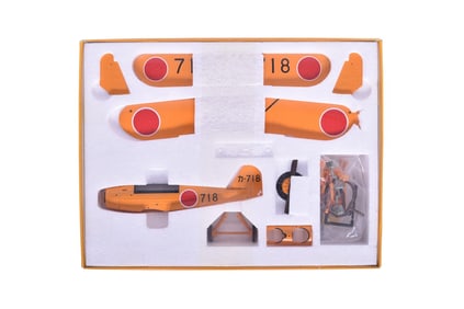Marushin 1:48 Type 93 Training Machine "Red Dragonfly" K5Y1 Diecast WWII Plane