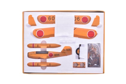 Marushin 1:48 Type 93 Training Machine "Red Dragonfly" K5Y2 Diecast WWII Water Plane