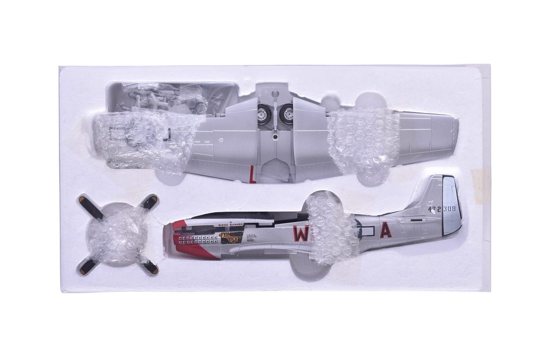 Marushin 1:48 P-51D Mustang Ridge Runner III Diecast WWII Plane Model - Pierce Mckennon (1 of 2)