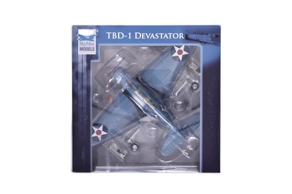 SkyMax 1:72 SM8004 Douglas TBD-1 Devastator Diecast WWII Military Plane