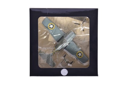Dragon Wings 1:72 F4F-4 Wildcat "Black 9-F-1" USS Ranger Diecast Military Plane