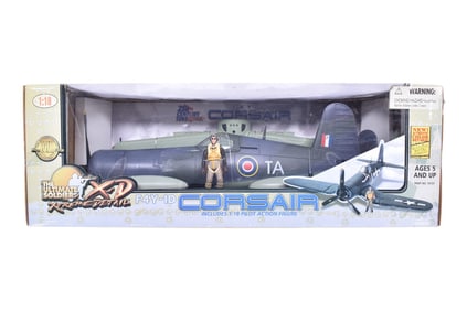 The Ultimate Soldier / 21 Century Toys 1:18 WWII F4Y-1D Corsair Model Plane