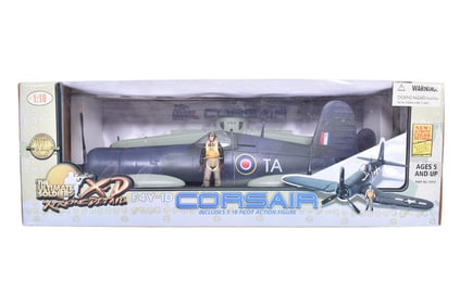 The Ultimate Soldier / 21 Century Toys 1:18 WWII F4Y-1D Corsair Model Plane