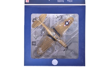 Hobby Master 1:72 P-39Q AirCobra "Devastating Devil" Diecast USAF Military Plane - NIB