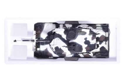 Minichamps 1:35 Leopard 2 A4 Diecast NATO Military Tank - Winter Camo