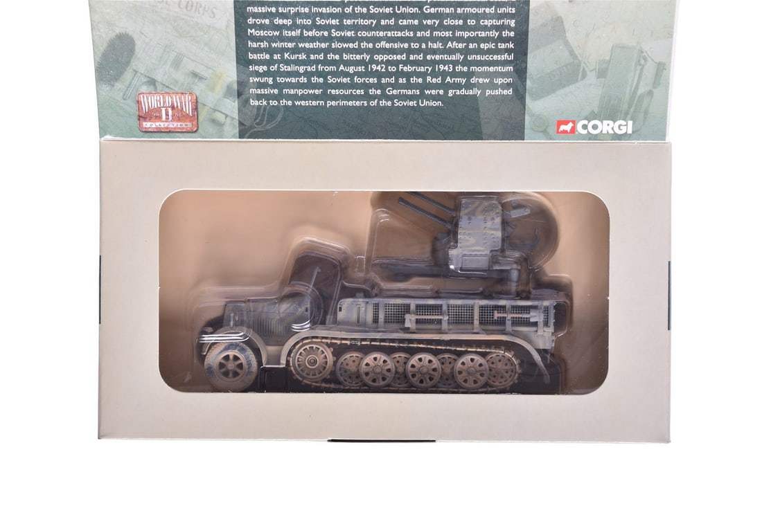 Corgi 1:50 Sd.Kfz.7/1 Krauss-Maffei Semi Track Operation Barbarossa Diecast WWII Military Tank (1 of 2)