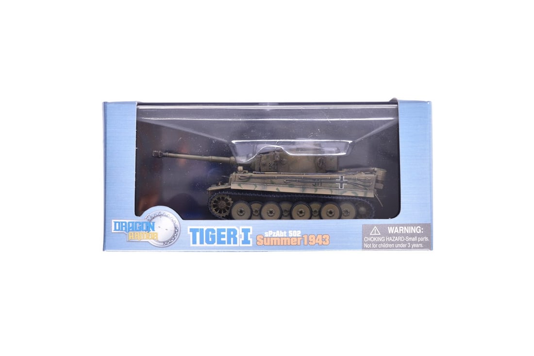 Dragon Armor 1:72 Tiger I Early Production Diecast WWII Military Tank (1 of 2)