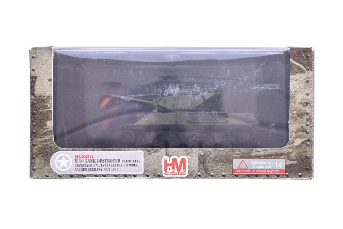 Hobby Master 1:72 M10 Tank Destroyer Diecast WWII US Military Tank (1 of 2)