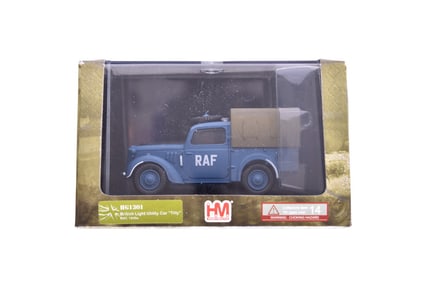 Hobby Master 1:72 British Light Utility Car "Tilly" Diecast WWII Royal Air Force Military Vehicle