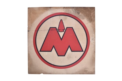36" Fiberglass Monon Railroad Logo Sign