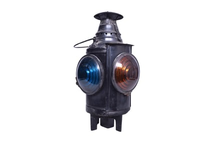 Dressel Railroad Switch Lamp - Green and Amber Lenses