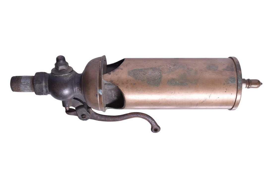 Buckeye Brass 4 1/2" Diameter / 20" Tall Three Chime Steam Whistle (1 of 6)