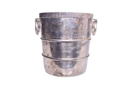 Gorham Shore Line Railway Silver Champagne Ice Bucket
