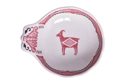 Atchison, Topeka, And Santa Fe Railroad China Mimbreno Ice Cream Shell