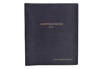 1934 Pullman Advertising Album