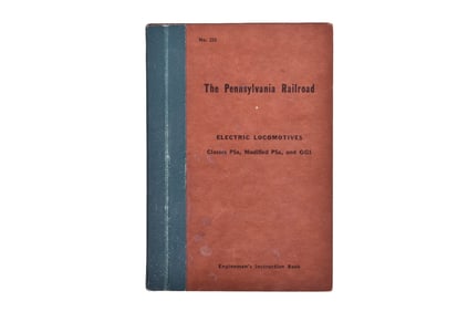 Pennsylvania Railroad Electric Locomotives GG1 and P5a Operating Manual No. 215