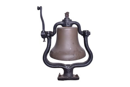 Buffalo, Rochester and Pacific Railroad Brass Locomotive Bell