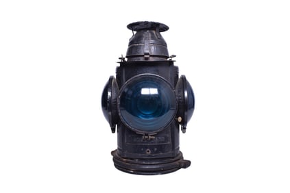 Handlan Milwaukee Road Railroad Switch Lamp