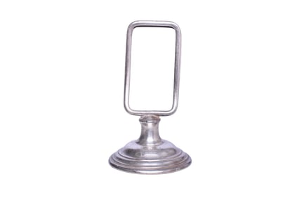 Reed & Barton Lackawanna Railroad Silver Menu Holder