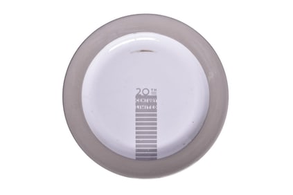 New York Central Railroad Buffalo China Century Gray Border Dinner Plate 10 1/2"