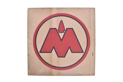 36" Fiberglass Monon Railroad Logo Sign