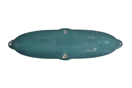 Atlanta & St. Andrews Bay Railroad #502 GP-7 Hot Dog Style EMD Builders Plate