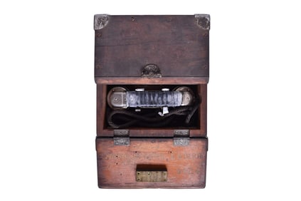 Western Electric Louisville and Nashville Railroad Wall Mounted Telephone Box